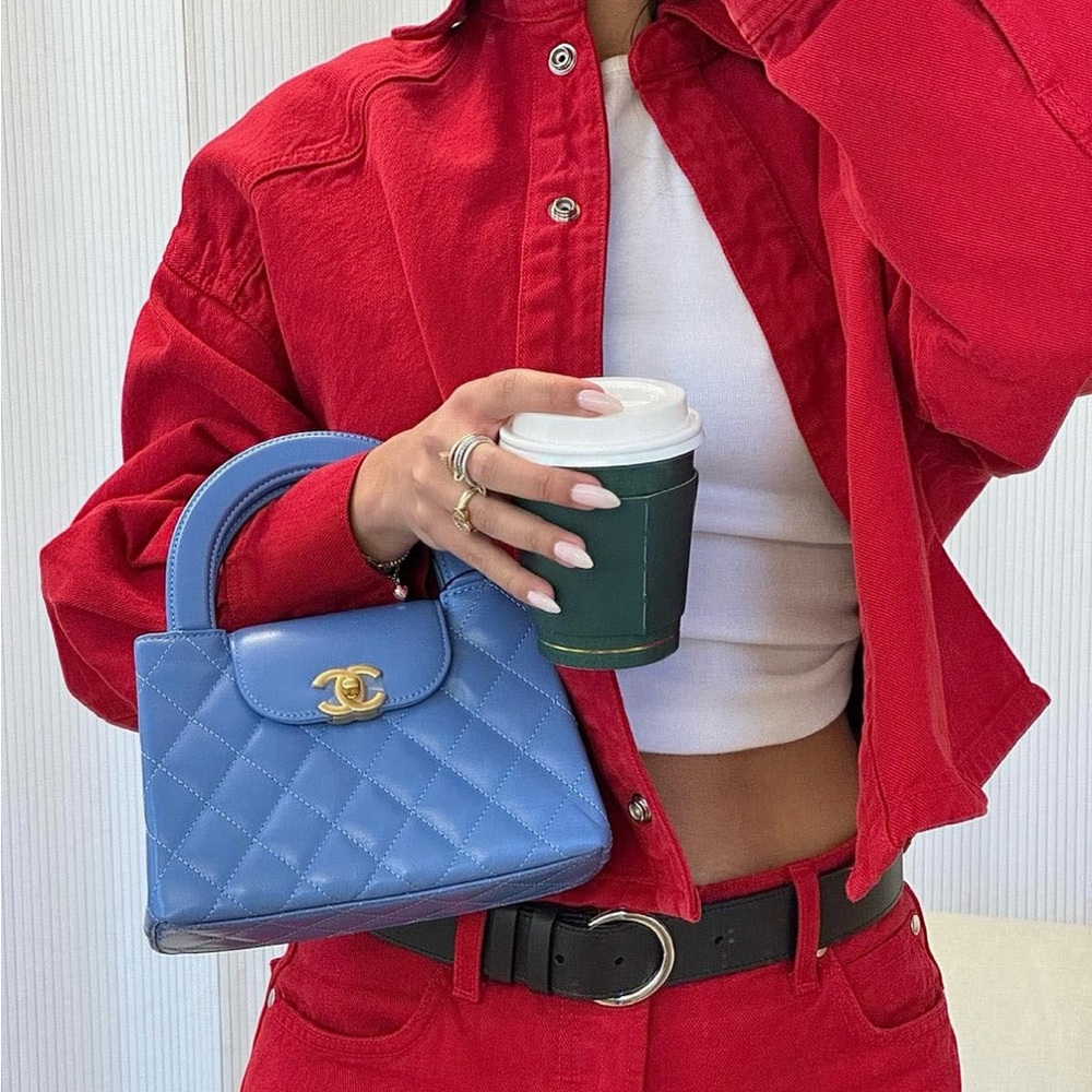 Chanel Blue Kelly Bag